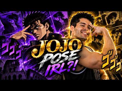 I Tried Anime Poses in Real Life 😳 | JOJO POSE IRL