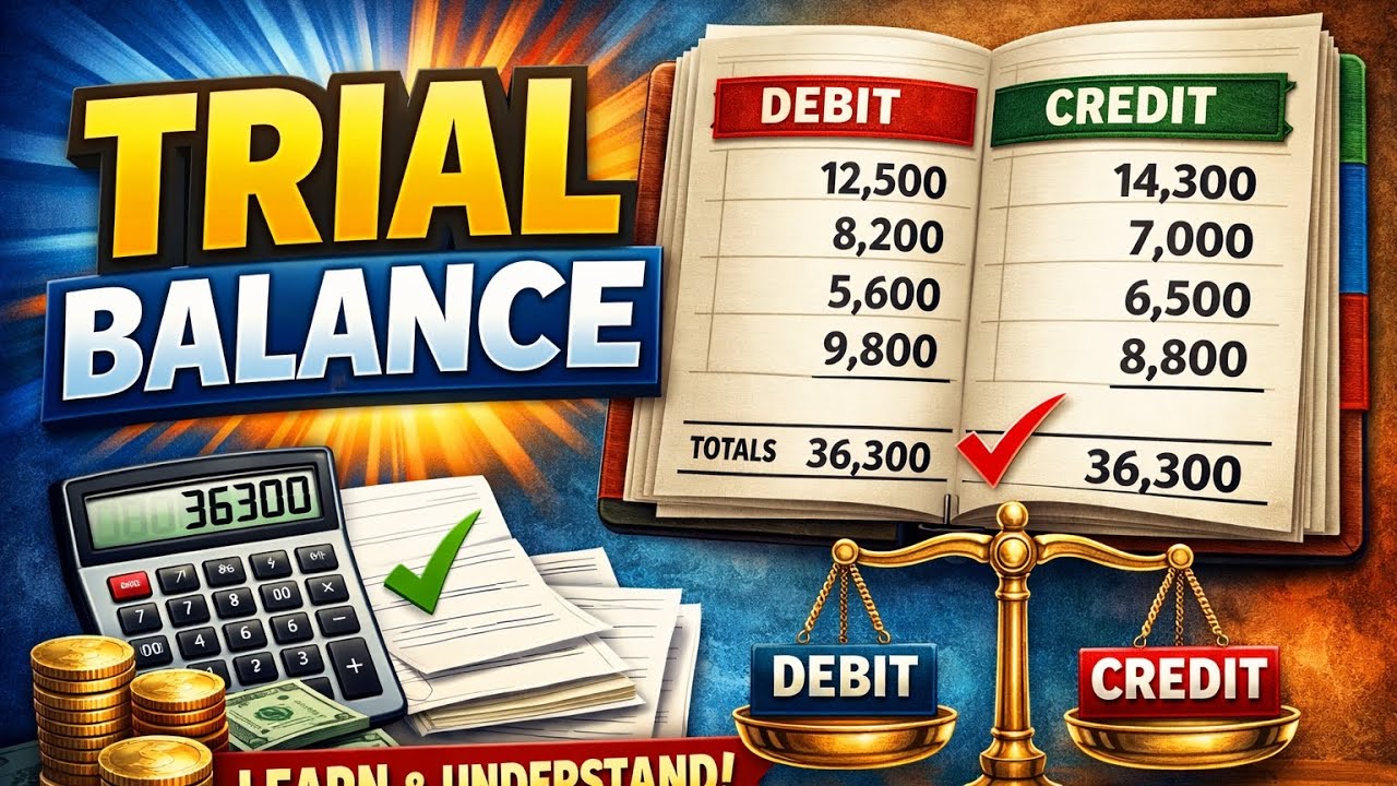 TRIAL BALANCE | CLASS 11TH | ACCOUNTANCY |FULL EXPLANATION 