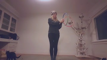 Double Hoop Tutorial: 3D Twin Tech  Creative Concept with 3D split opp extension examples