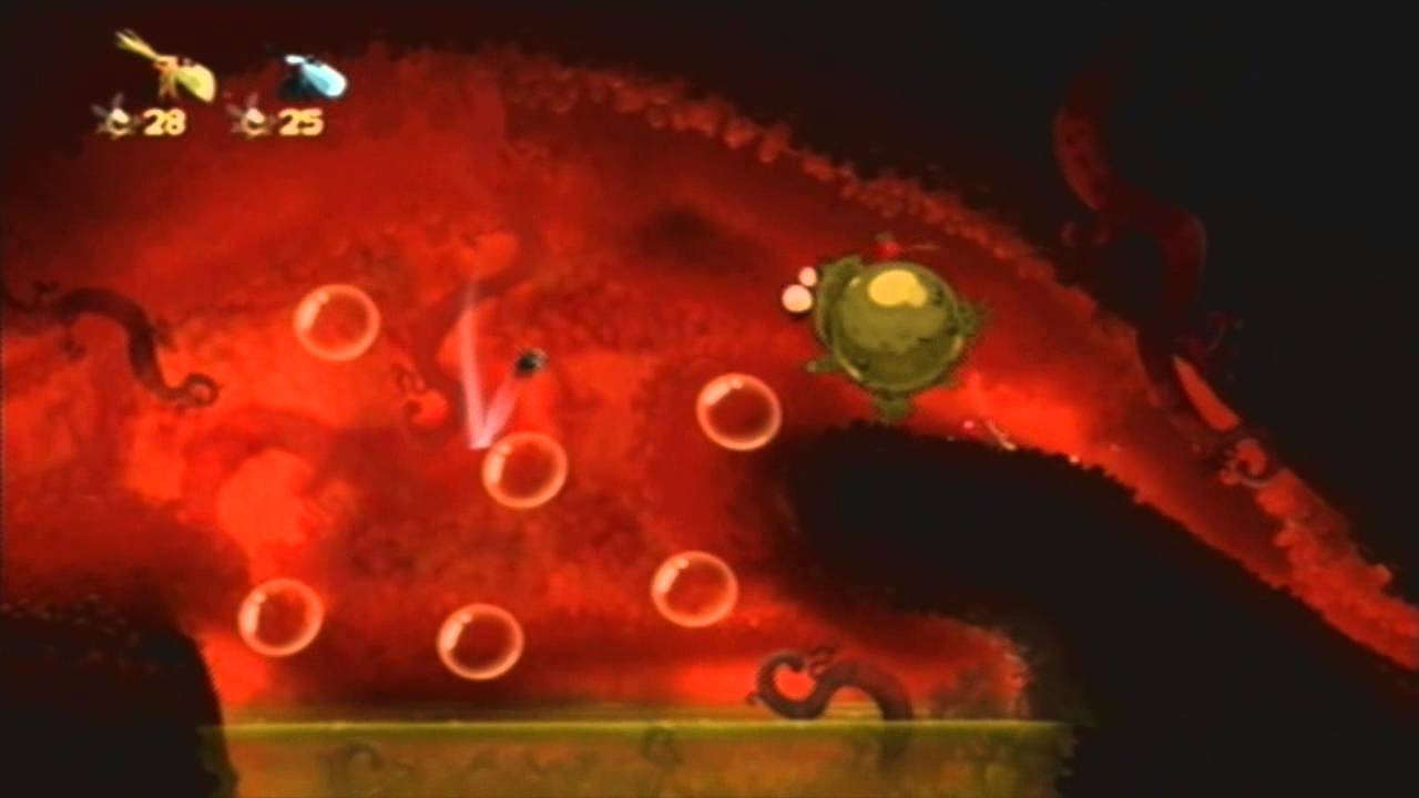 Rayman Origins (Wii) Co-Op Let's Play or Walkthrough Part 16