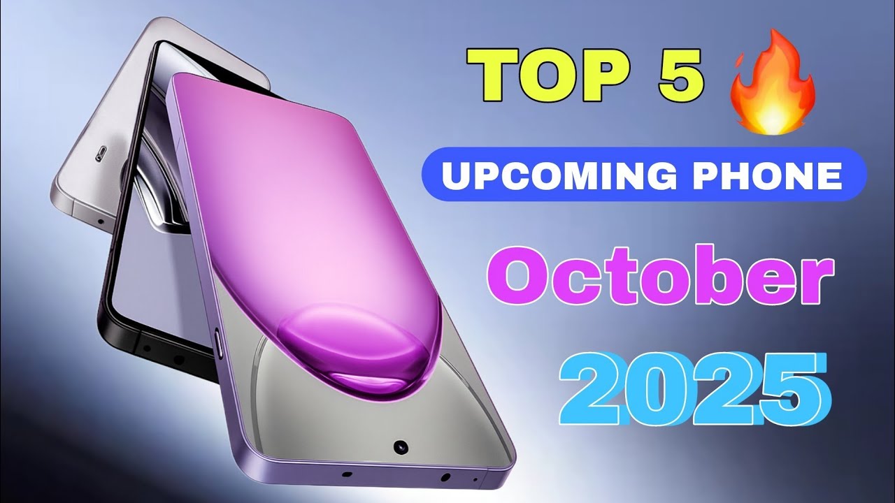 Top 3 Upcoming Phones October 2025🔥 Best Camera Launch Date! Price ...