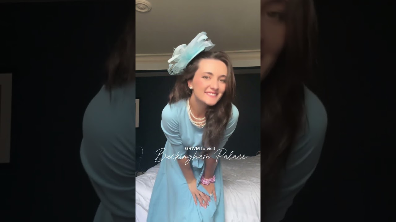 GRWM to visit Buckingham Palace丨 Dresstells.com