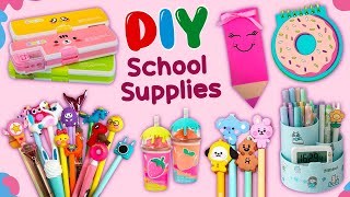 20 DIY School Supplies  Back To School Hacks and Crafts #diy #schoolcrafts