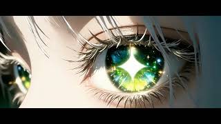Anime Girl Green Eyes▪️4K LIVE WALLPAPER
