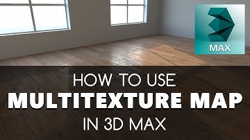 MultiTexture Map. Corona renderer material. Floor texturing. Multi texture script CG Source 3D Max.