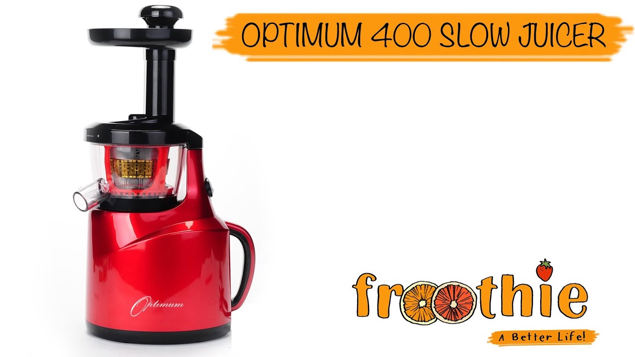 ophouden Zorgvuldig lezen Zwitsers Getting to know your Optimum 400 Slow Juicer with Zane - YouTube