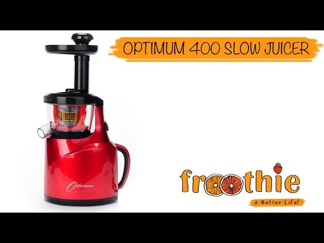 Getting to know your Optimum 400 Slow Juicer with Zane -
