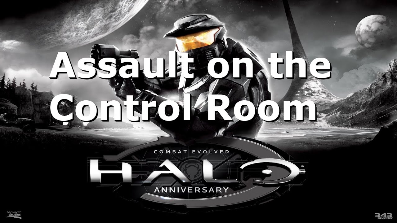 Halo Combat Evolved Anniversary Assault on the Control Room - YouTube
