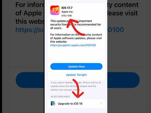 iOS 17.7 or