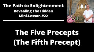 (Mini-Lesson #22) - The Five Precepts - The Fifth Precept - Heedlessness
