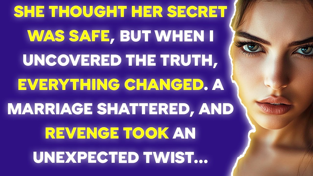 Her secret affair unraveled our life, but my revenge brought a twist