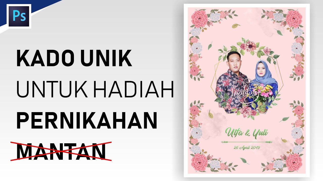 Membuat Desain Kado  Untuk Pernikahan  Desain Kartu Ucapan  