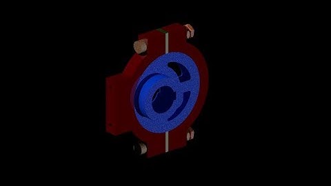 Eccentric  | Autocad 3D | Machine Drawing Assembly