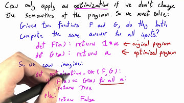 Optimization - Programming Languages