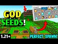 🌱(GOD SEEDS!) For Minecraft 1.21+ Bedrock Edition!🔥| Woodland Mansion On Spawn!🤯😱