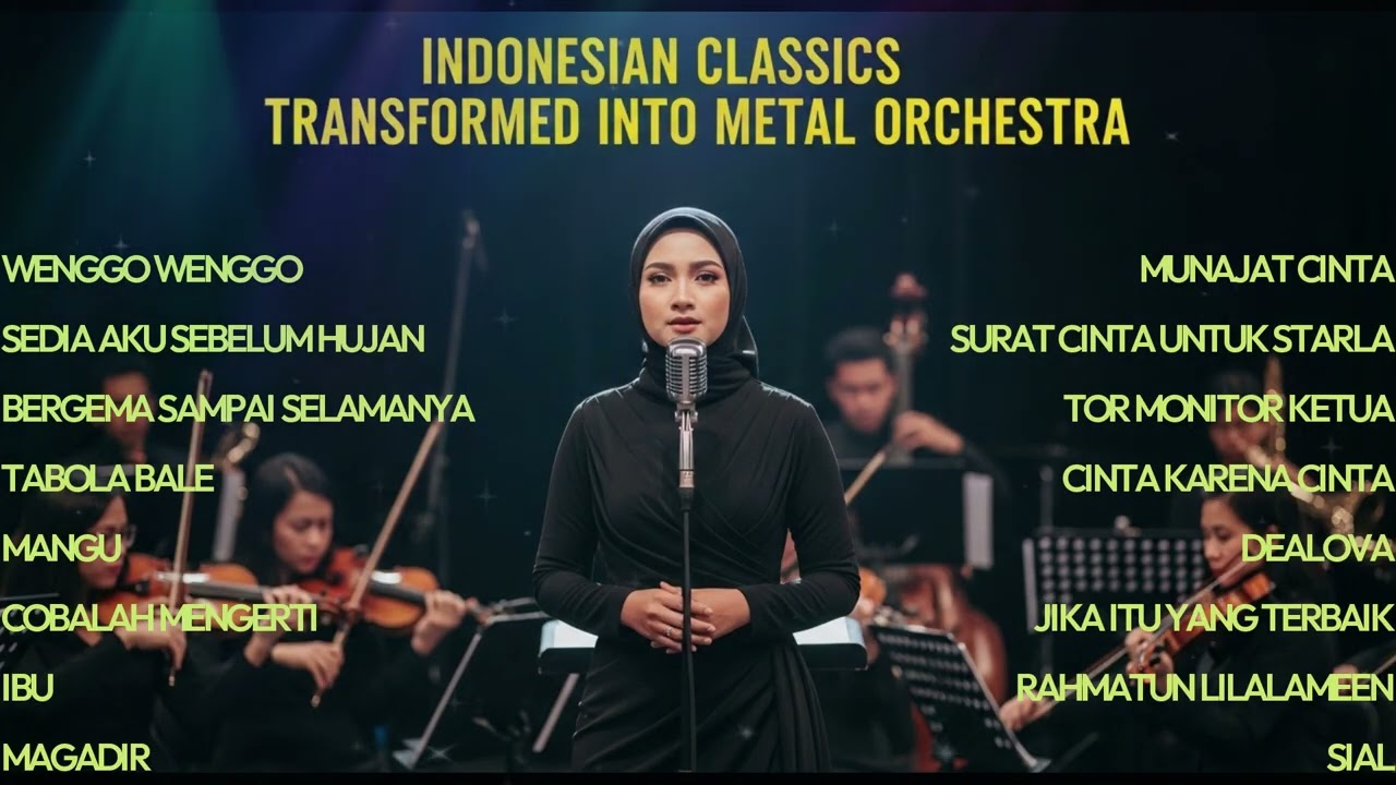 METAL ORKESTRA LAGU INDONESIA | COVER VIRAL & TERPOPULER