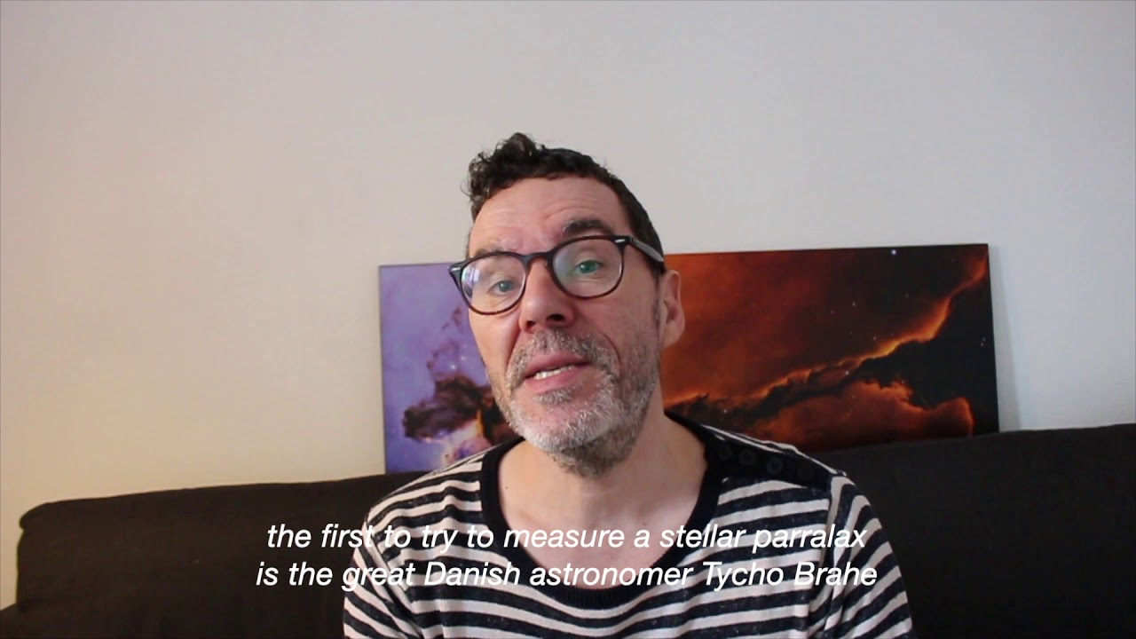 Mesure de la distance des étoiles avec la parallaxe