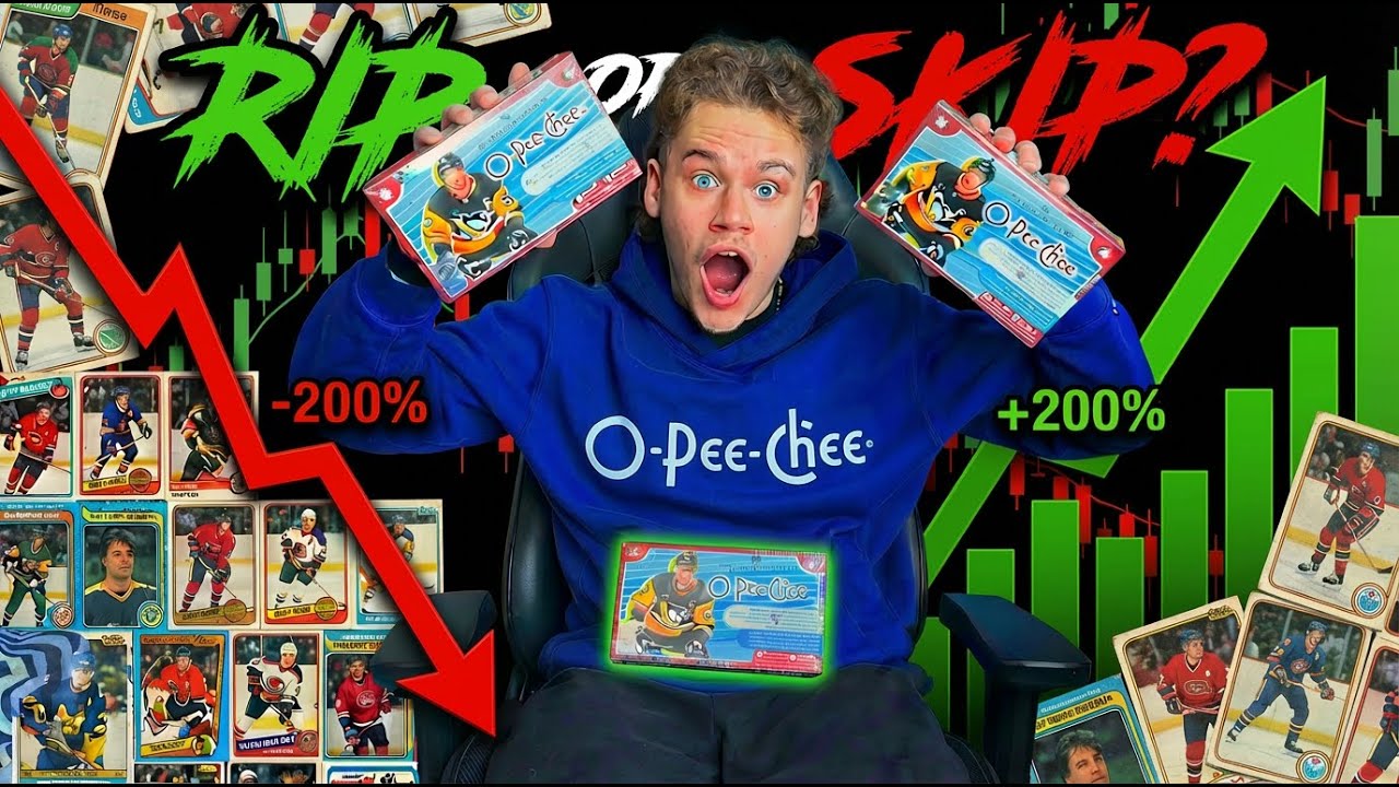 RIP OR SKIP!? *NEW O-PEE-CHEE 2025-26 HOBBY BOX!*