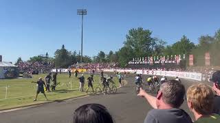 Indiana University 2026 men's Little 500 crash