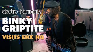 Binky Griptite visits EHX HQ in NYC!