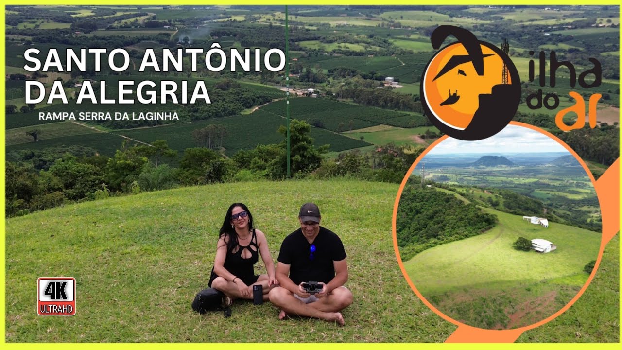 SANTO ANTÔNIO DA ALEGRIA - RAMPA SERRA DA LAGINHA - (4K)