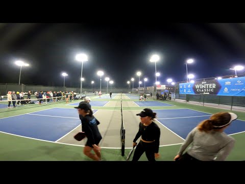 $3000 iPickle Winter Classic Women's Open Gold Medal Match Malia/Averry vs Jena/Jessica