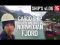 SAILING INTO A FJORD | ODDA NORWAY | SHIP'S vLOG 15 | LIFE AT SEA