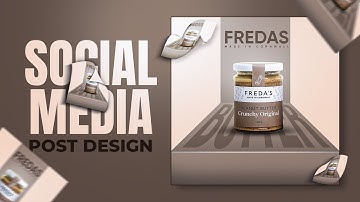 Eye-Catching Social Media Posts Design – Photoshop Tutorial!