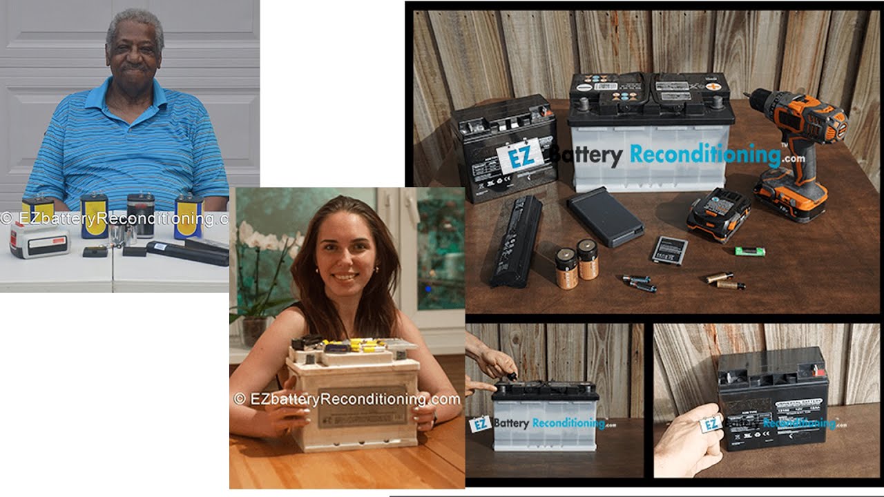 Learn how to recondition batteries. ⚠️