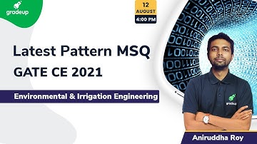 How to Solve MSQ | Environmental & Irrigation Engineering | GATE CE 2021 | Gradeup