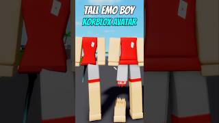 TALL EMO KORBLOX BODY ID In Brookhaven #roblox #brookhaven