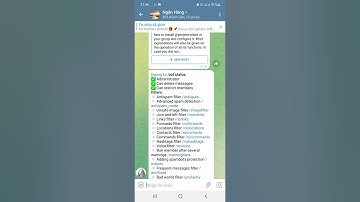 Hướng dẫn thiết lập bot Telegram chống spam hình ảnh, links, theo từ khóa trên app Telegram