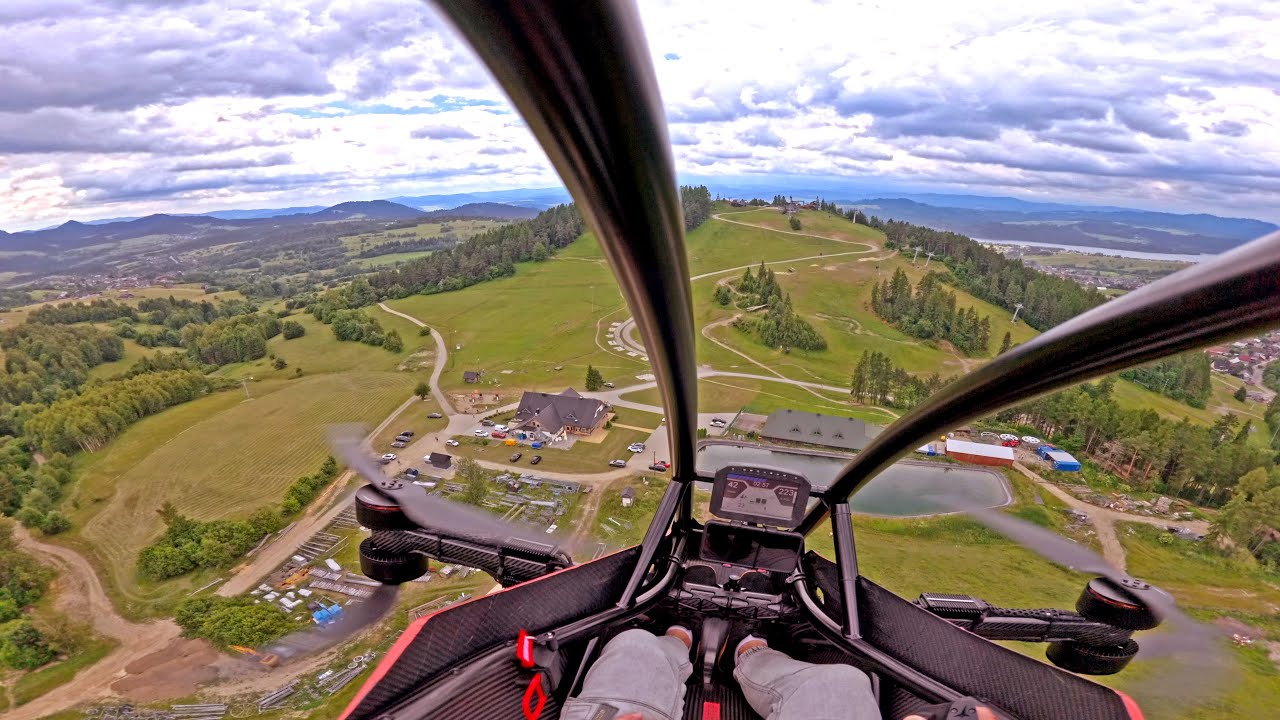 Jetson ONE - Experience Flight Climbing the Mountain Peak