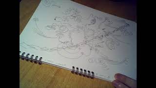 Dan Tepfer - Free Improvisation. Live Drawing by TLG