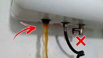 Tại sao bình tắm nóng lạnh hết nước nóng nhanh! Hai cách tự vệ sinh bình nóng lạnh #meodoisong #pvc