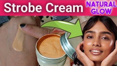 Diy Strobe Cream| Parlour  secret makeup glowing skin|Diy cream highlighter