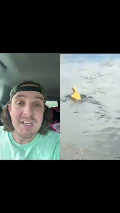 Bass Blows Up on Live Duck! (Topwater Strike) #fishing #topwater