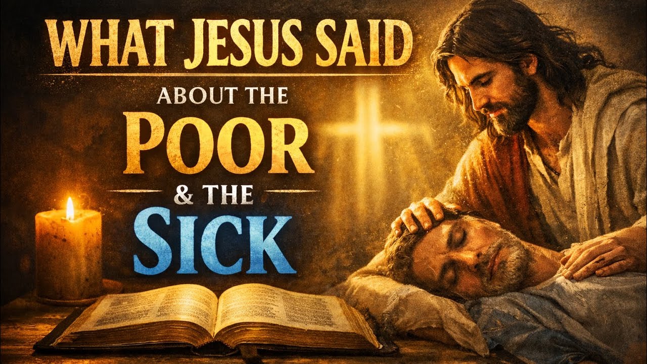 What Jesus Said About the Poor and the Sick | Powerful Bible Verses✝️