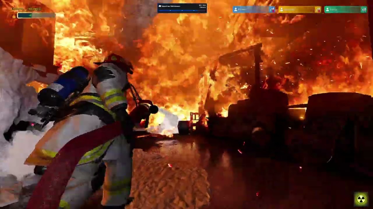 parti 9 sur le gamplay de Fire fighting Simulator SUR PC