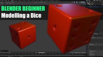 Blender Beginner: Modelling a Dice
