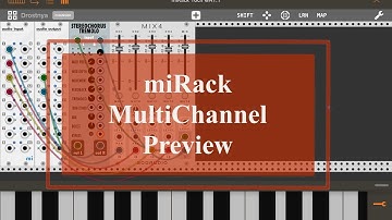 miRack AUv3 - Preview/Tutorial: MultiChannel Audio and Effects
