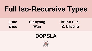 [OOPSLA24] Full Iso-recursive Types