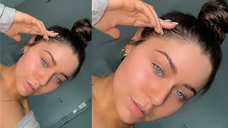 MY 2 MINUTE EVERYDAY NATURAL FLUFFY BROW ROUTINE / HACK