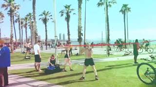 Barceloneta Corona Beach.