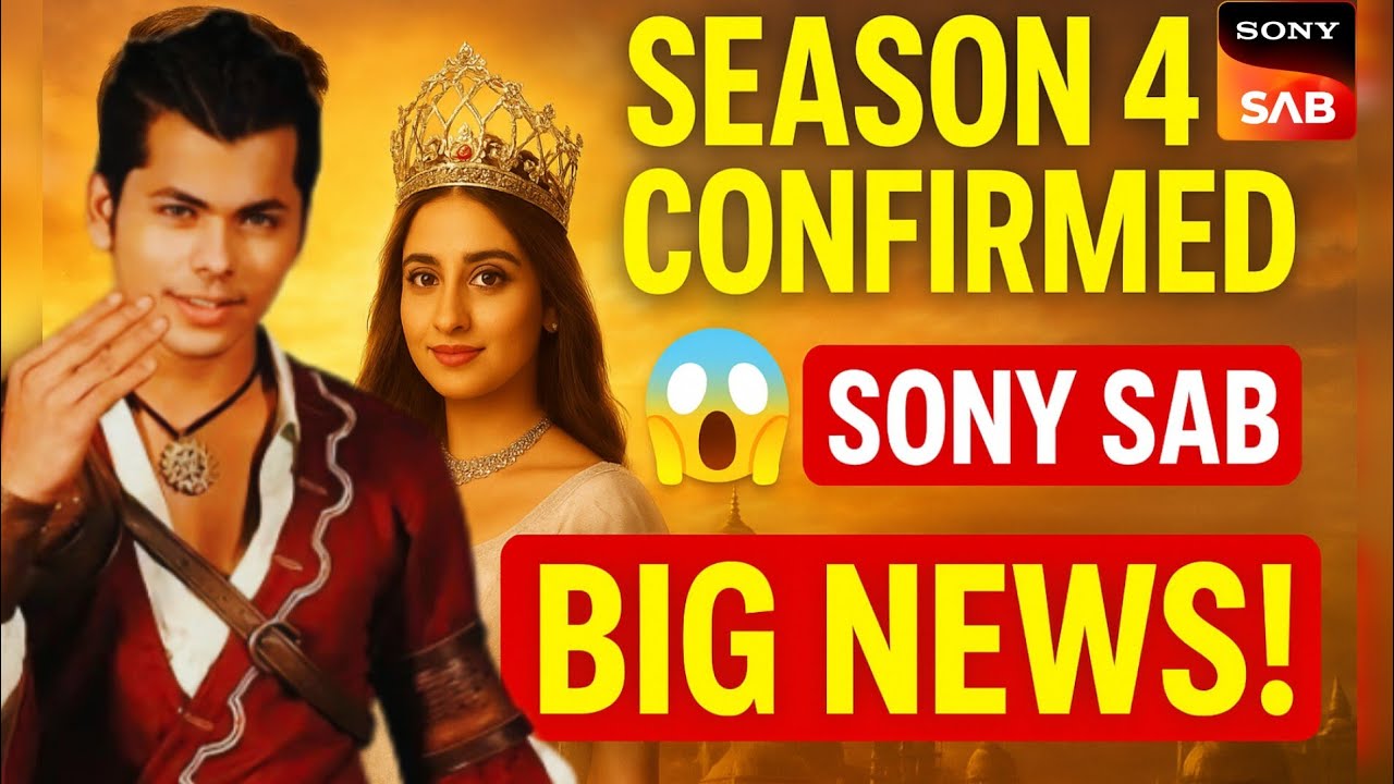 Season 4 Confirmed 😱 | Sony SAB Big News!” Aladdin session 4 - YouTube