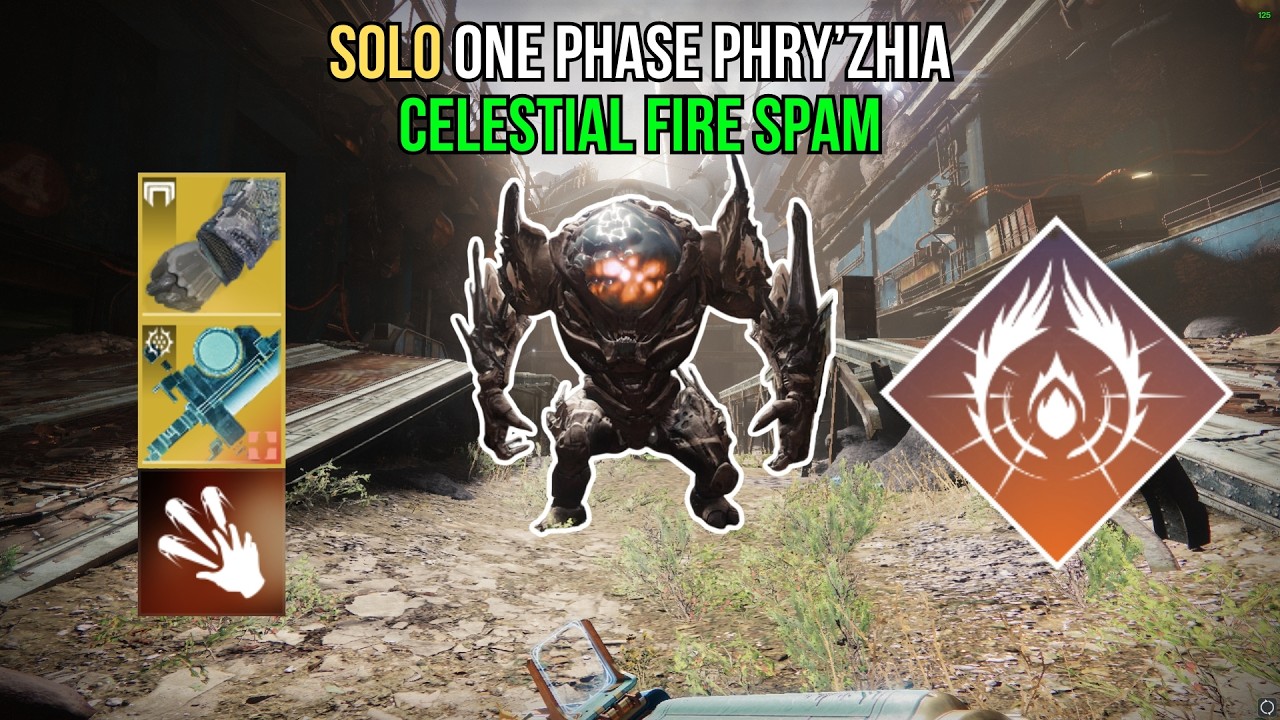 Solo ONE PHASE Phry'zhia With Celestial Fire Spam | Monument of