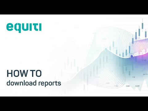 How to download reports from Equiti Client Portal