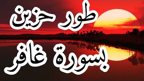 سورة غافر للقارئ ناظم العزّي بمقام عراقي