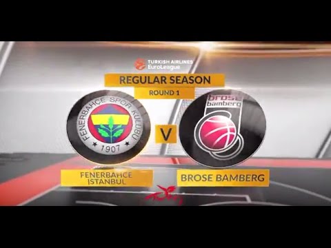 EuroLeague Highlights: Fenerbahce Istanbul-Brose Bamberg