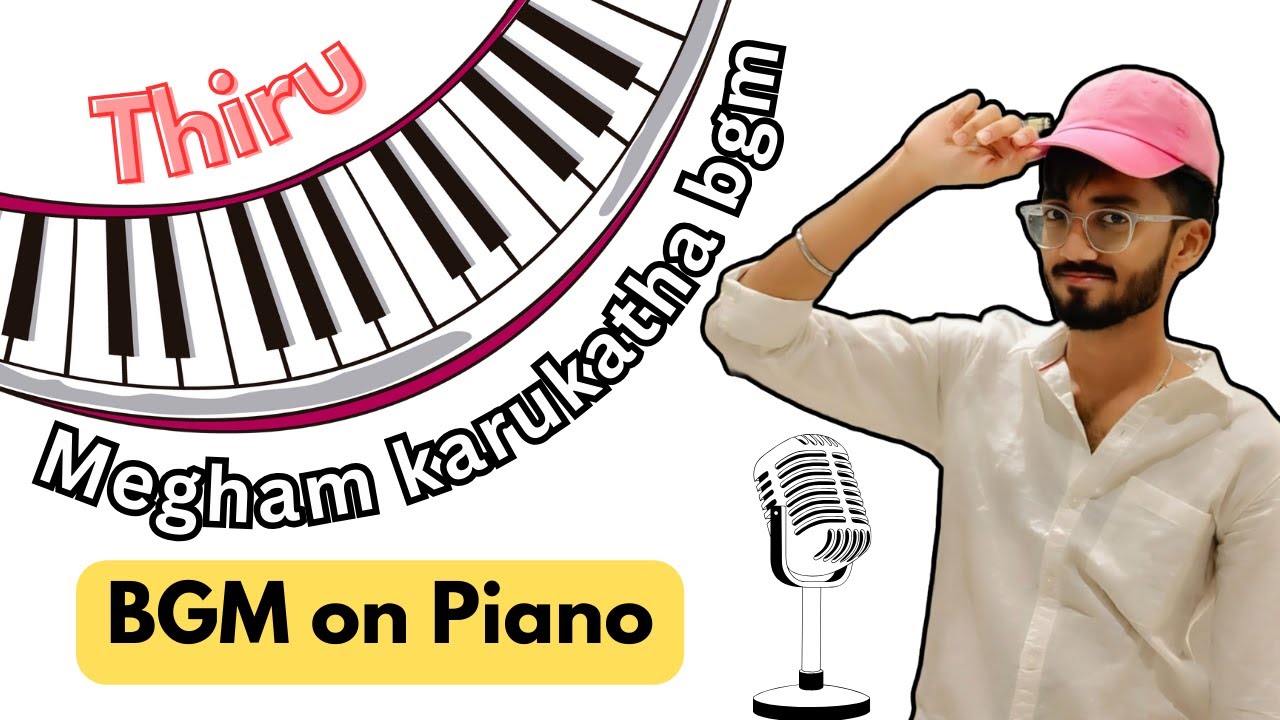 Megham Karukatha | Thiru | Dhanush | Anirudh | Piano Cover song